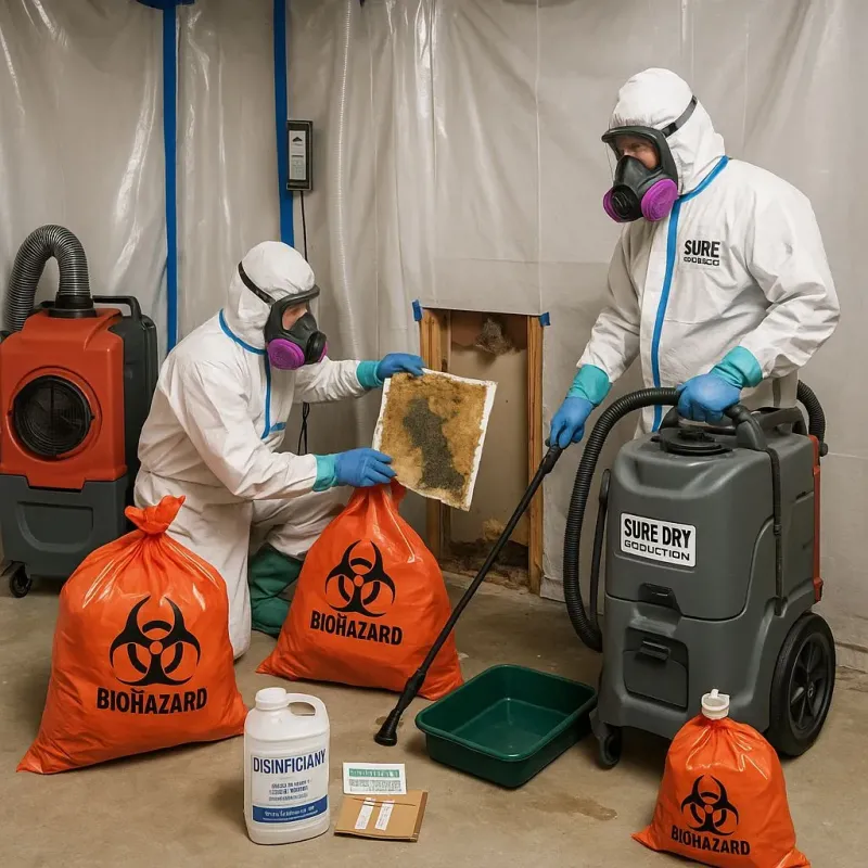 Contaminated Water Handling Protocols process in Denver, NC