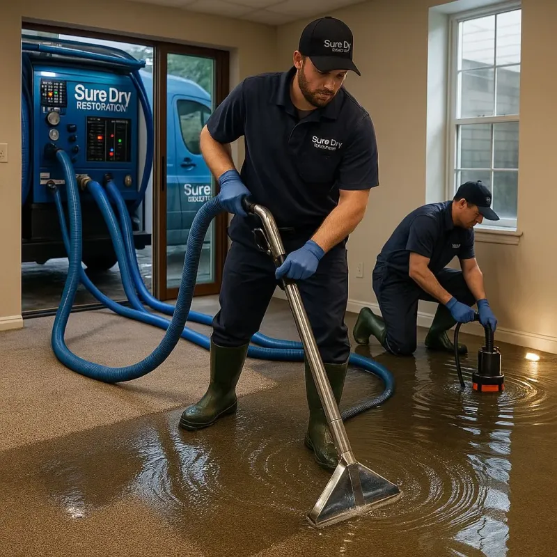 Water Extraction and Removal process in Denver, NC
